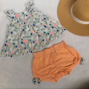 Shirt and Shorts Set 12-18 Months Outfit, Girl